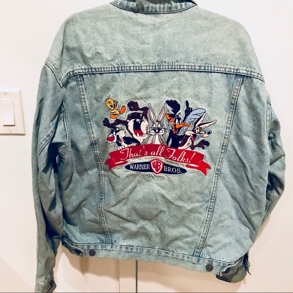 Looney Tunes Warner Bros denim jacket
